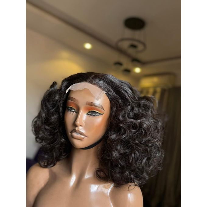 Soft Full Bouncy Curl With 4×4 Closure- 12″